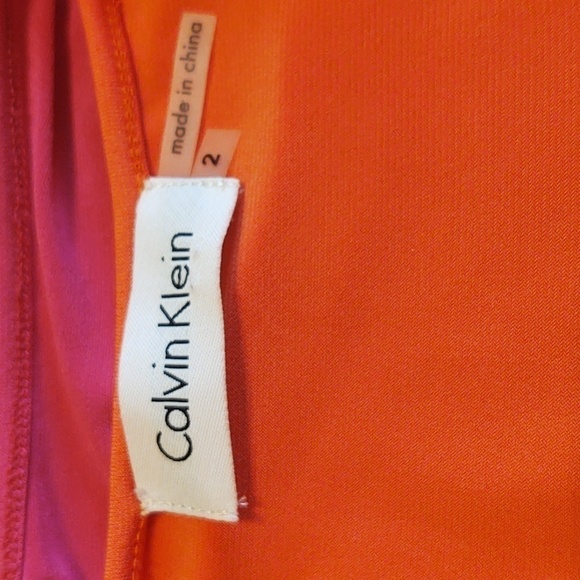 Calvin Klein Women's NWT Hi Low Sleeveless Dress - Picture 6 of 8